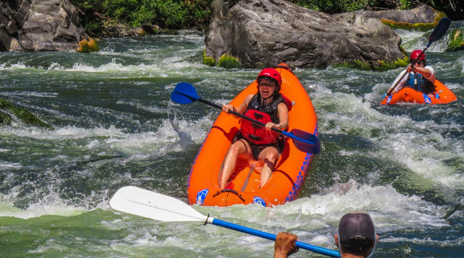 Whitewater rafting and kayaking trips Rogue Salmon Klamath Umpqua