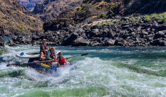 Row Your Own Raft - Lower Salmon River