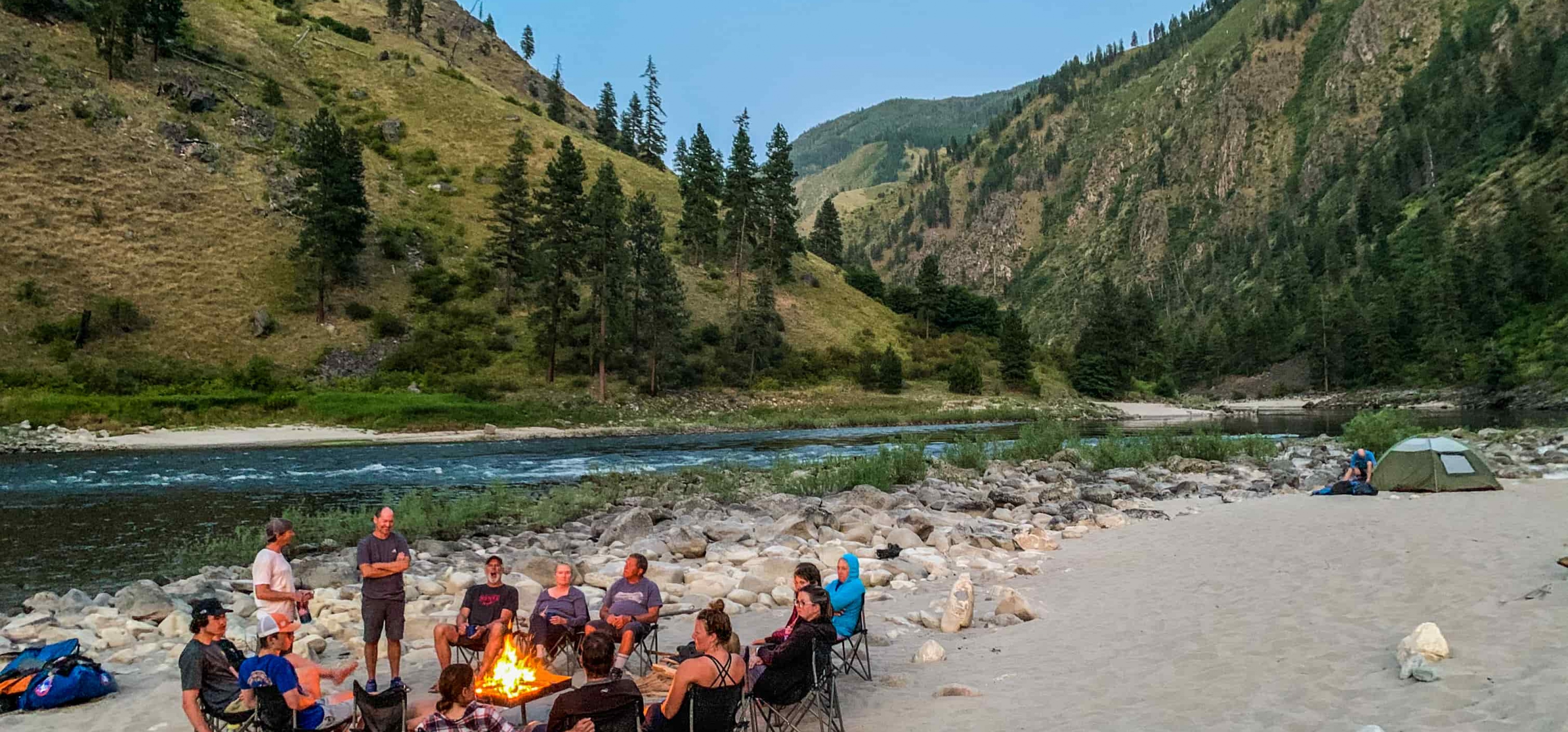 Main Salmon River Whitewater Rafting and Kayaking trip Idaho