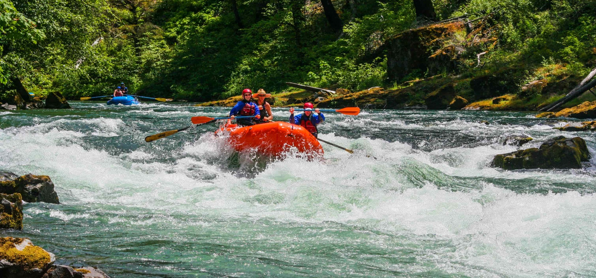 North Umpqua River Whitewater Rafting and Kayaking Day Trips Oregon