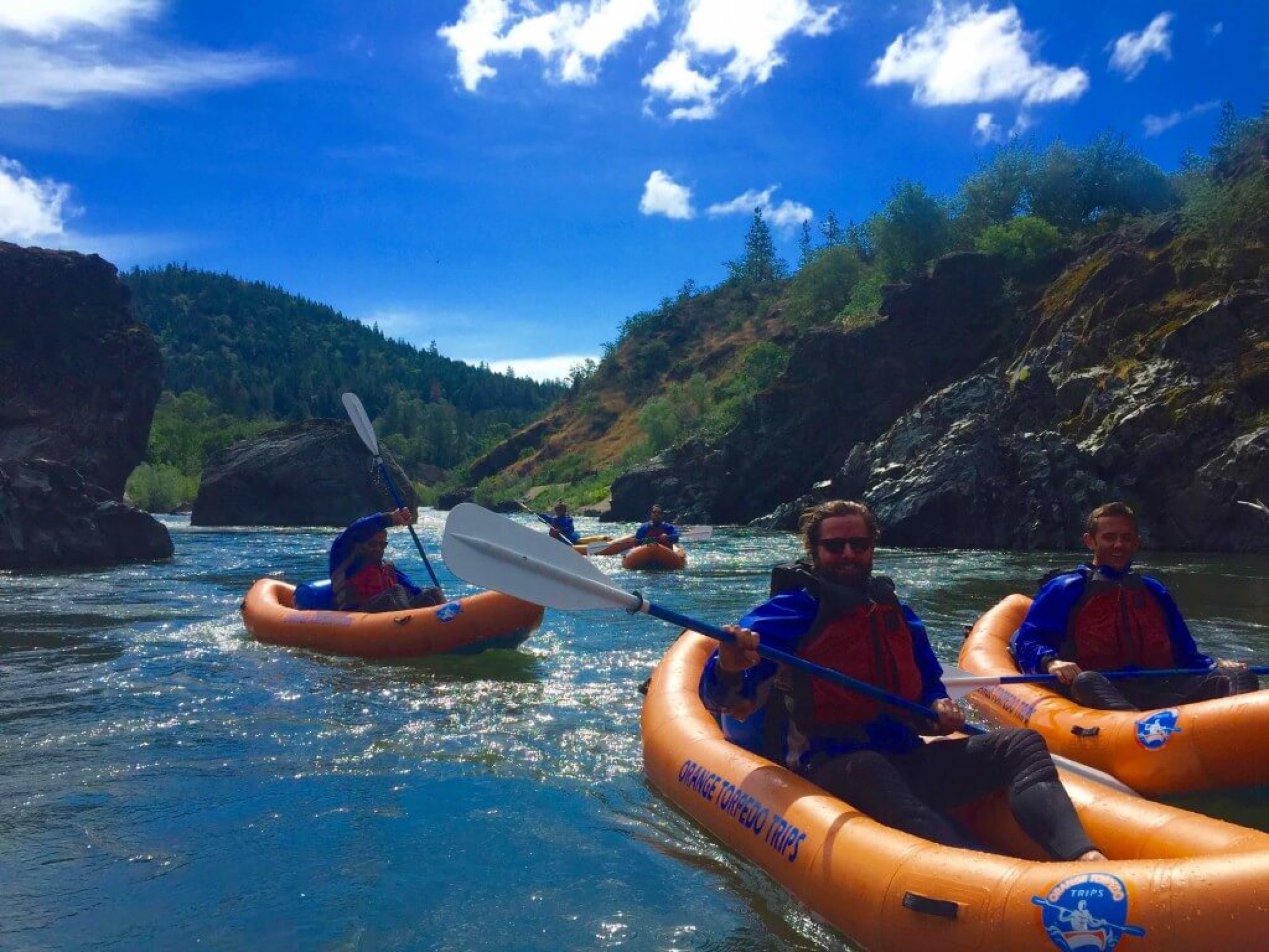 Rogue River Whitewater Rafting Trip 1day Orange Torpedo