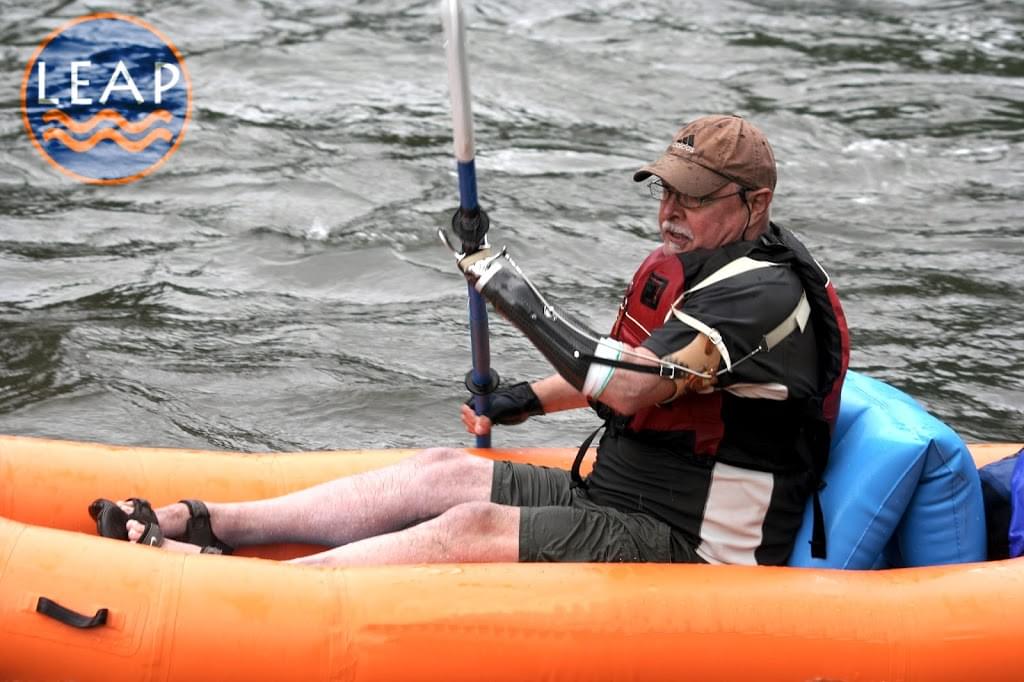 From LEAP's 2012 Program on the Rogue River with individuals from the Oregon Burn Center